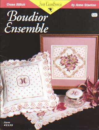 Just Crossstitch Boudior Ensemble cross stitch booklet 2135
