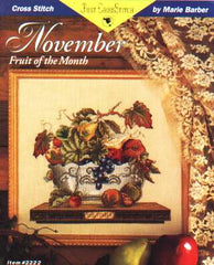 Just Crossstitch November fruit of the month 2222