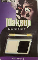 TechniFaces Halloween Black & White Makeup Kit