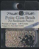 Petite Seed Beads Champagne #42027 Silverlined 15/0 ( 2 mm )