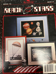 Raindrop designs, Reach for the stars book 10 cross stitch booklet 21 pages! LAST ONE