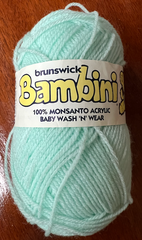 Bambini Brunswick Acrylic Ball Yarn Color: 2104 Pale Mint