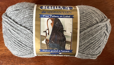 Bernat Berella 4 the Afghan Yarn - Soft Grey