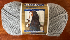Bernat Berella 4 the Afghan Yarn - Soft Grey