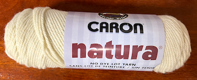 Caron Natura Yarn - Off White