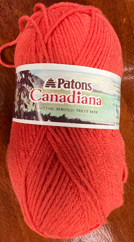 Patons Canadiana Acrylic Ball Yarn Color: 160