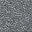 4.54 GRAMS Seed Beads Grey #00150 Ceylon 11/0 2.5mm