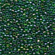 Seed Beads Emerald #00332 Transparent Rainbow 11/0 ( 2.5 mm ) 4.54 grams