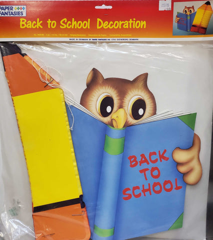 Paper Fantasies Back to School Hanging Decoration