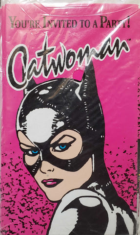 Unique Catwoman Invitations - 8 count