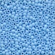 Seed Beads Crayon Sky Blue #02064 Opaque 11/0 ( 2.5 mm ) 4.54 grams