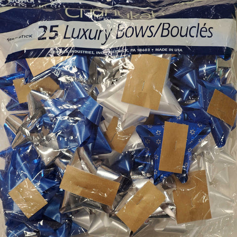 Berwick 25 count Chanukah Luxury Bows