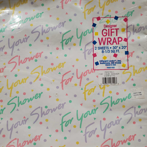 Different Looks For Your Shower Gift Wrap