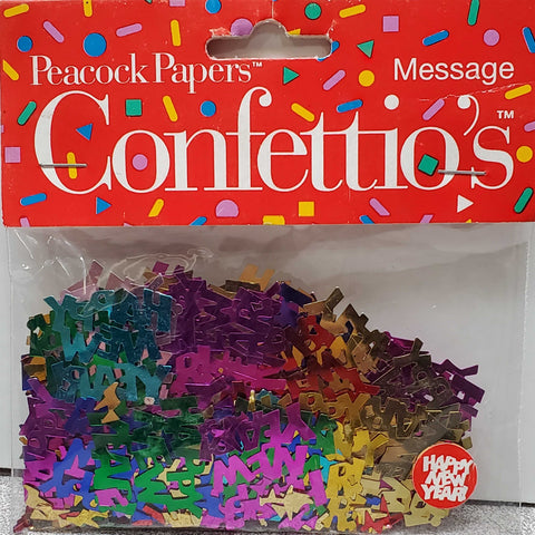 HAPPY NEW YEAR confetti