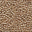 2.25 GRAMS Antique Seed Beads Antique Champagne #03039 Galvanized 11/0 2.5mm