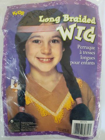 Kids Stuff Long Braided Wig (Ages 5 and up)