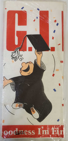 Paper Art Graduation Table Cover