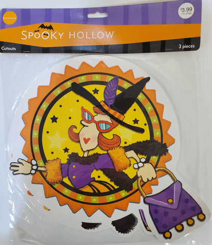 Entertaining Spooky Hollow Cutouts - Diva Witch
