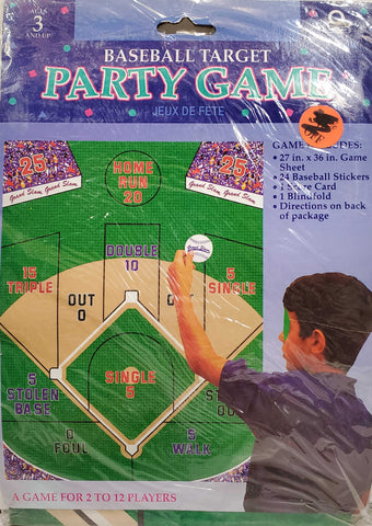 Amscan Baseball Target Party Game
