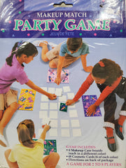 Amscan Make Up Match Adventure Party Game