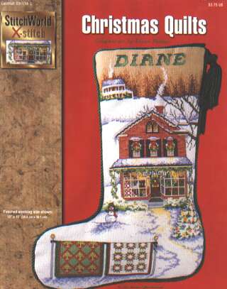 Christmas Quilts origanl art by Diane Phelan, 03-116L