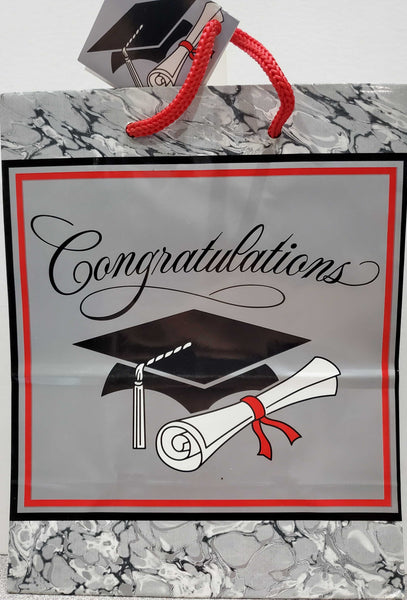Paper Art Congratulations Graduation Gift Bags