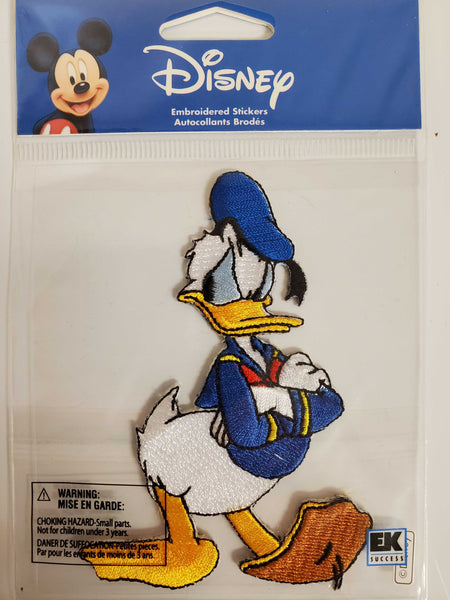 Disney Embroidered Stickers - Donald