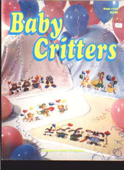 Just Crossstitch baby critters cross sitch leaflet LAST ONE