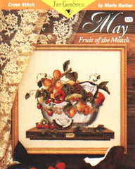 Just Crossstitch May fruit of the month cross stitch leaflet, 2148