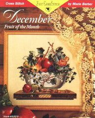 Just Crossstitch December fruit of the month cross stitch booklet, 2223