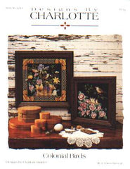 Designs by Charlotte Colonial Birds cross stitch leaflet