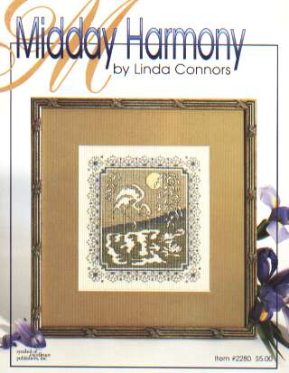 Midday Harmony by Linda Connors cross stitch booklet, 2280