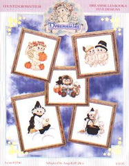 Dreamsicles book counted cross stitch book 8, Five designs!!, 2296 LAST ONE