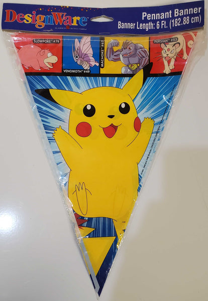 Pokemon pennant Banner 6 ft.