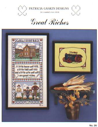Great riches counted cross stitch, 26