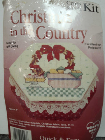 Christmas in the Country Quick & Easy Cross Stitch Box Kit