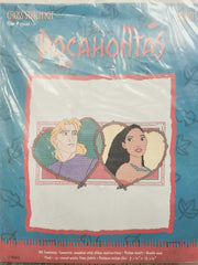 Disney Pocahontas Cross Stitch Kit Hearts