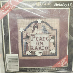 Mill Hill Buttoned & Beaded Kit Holiday IV Peace on Earth