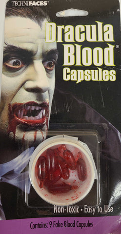 TechniFaces Halloween Dracula Blood Capsules