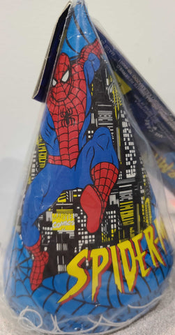 Party Makers Spider-Man Party Hats - 8 count