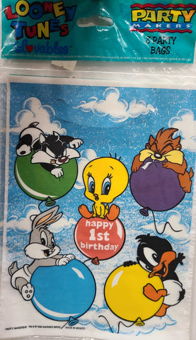 Party Makers Looney Tunes Lovables Happy 1st Birthday Themed Party Bags