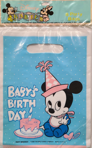 Party Makers Disney Babies Mickey Mouse Themed Party Bags
