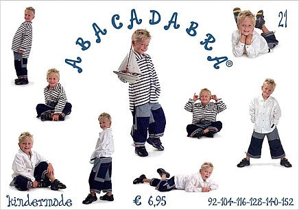 Boy skate trousers vest blouse by Abacadabra