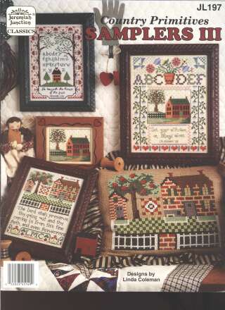 Country primitives Samplers III, Classic cross stitch, JL197