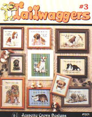 Tailwaggers #3 cross stitch book 1201 **LAST ONE**