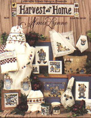 Harvest home by Alma Lynne cross stitch book LAST ONE