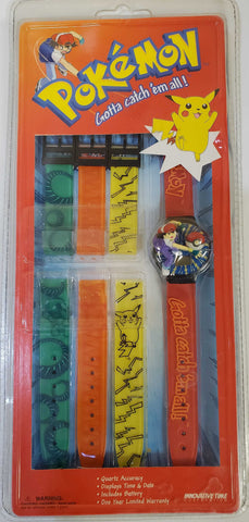 Pokemon mix & match Digital Watch ASH