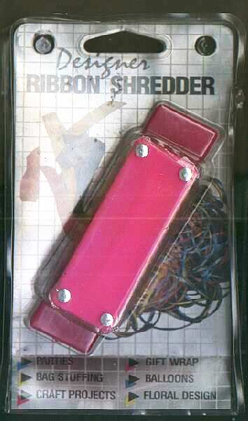 Ribbon shredder