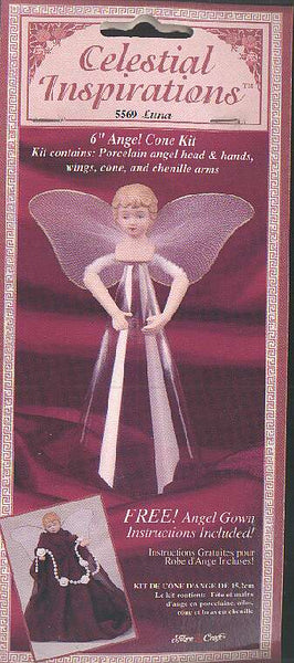 Celestial Inspirations 6 inch angel cone kit by Fibre Crafts