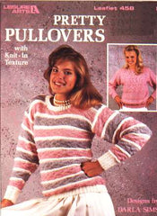Pretty pulllovers with knit-in texture to knit and crochet 458